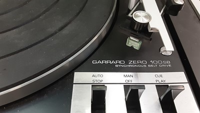 Lot 2220 - Garrard Zero 100SB turntable