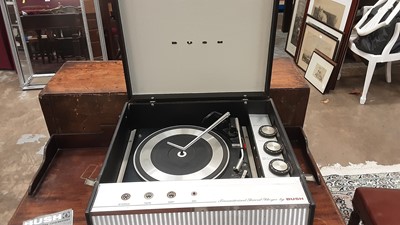 Lot 2223 - Bush SRP51 record player with operating instructions