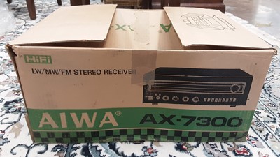 Lot 2227 - Aiwa 7300 stereo receiver, boxed