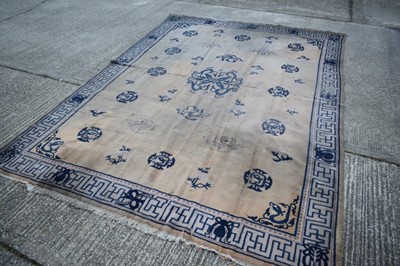 Lot 1012 - Large Chinese cream ground carpet