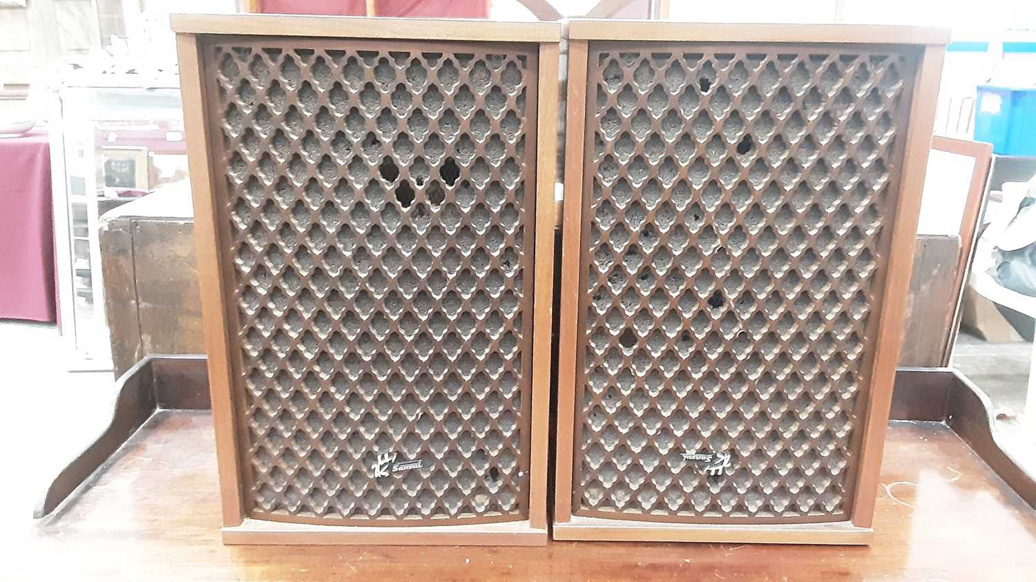 Lot 2230 - Pair of Sansui SP-25 speakers