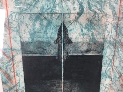 Lot 82 - Will Maclean RSA (b.1941) two etchings from ‘A Night of Islands’ 1991, pub Paragon Press both framed