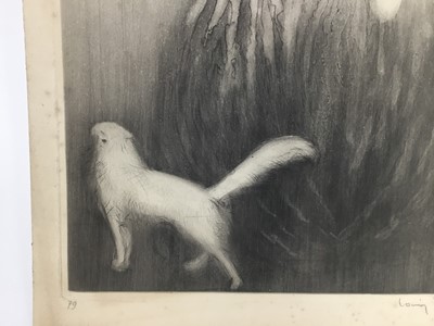 Lot 121 - Louis Icart (1888-1950) etching and aquatint on paper and another