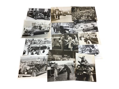 Lot 125 - Collection of Royal press photos displaying Royal Cars (14)