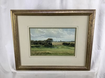 Lot 29 - Michael Pettersson 20th century watercolour - Gt. Holland Church signed and dated ‘98, framed