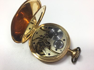 Lot 19 - 18ct gold cased pocket watch