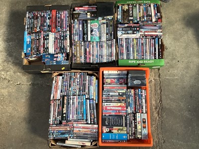 Lot 616 - Eleven boxes of dvd's