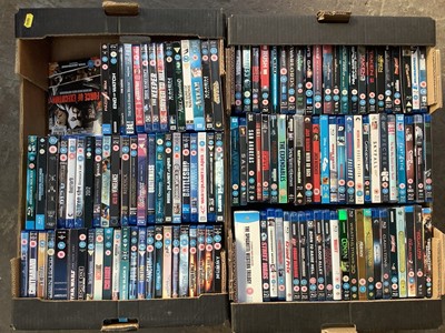 Lot 615 - Two boxes of Blu Ray's