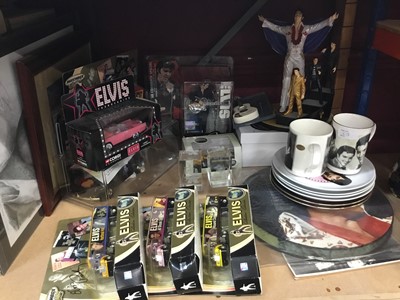 Lot 618 - Collection of Elvis Presley memorabilia