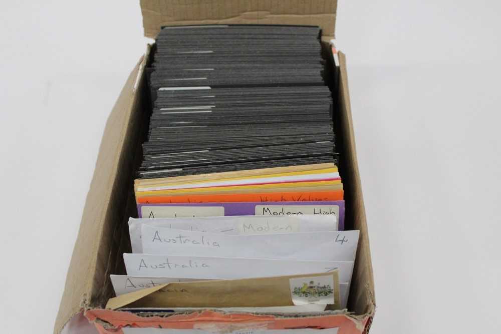 Lot 1474 - Stamps Box of Australia mint and used including miniature sheets