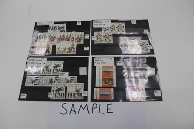 Lot 1474 - Stamps Box of Australia mint and used including miniature sheets