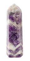 Lot 660 - Large amethyst obelisk, MadagasCars, 25cm high