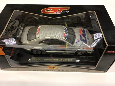 Lot 1973 - Two 1:18 Scale UT Models "F1 Mercedes Benz Safety Car & Medical Car" together with seven 1:18 scale Mercedes Benz models