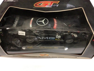 Lot 1973 - Two 1:18 Scale UT Models "F1 Mercedes Benz Safety Car & Medical Car" together with seven 1:18 scale Mercedes Benz models