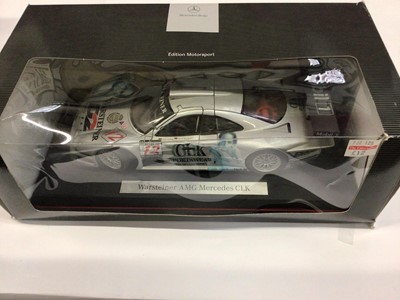 Lot 1973 - Two 1:18 Scale UT Models "F1 Mercedes Benz Safety Car & Medical Car" together with seven 1:18 scale Mercedes Benz models