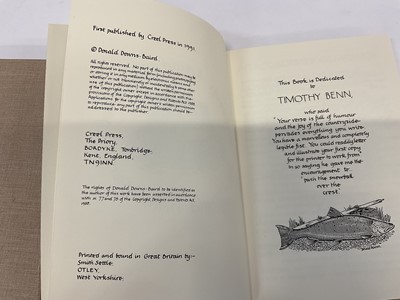 Lot 1755 - Private Press collection, including Geoffrey Keynes bibliography of William Hazlitt, Nonesuch 1931, numbered 633/750, together with George Moore - A Communication to my friends, Nonesuch 1933, numb...