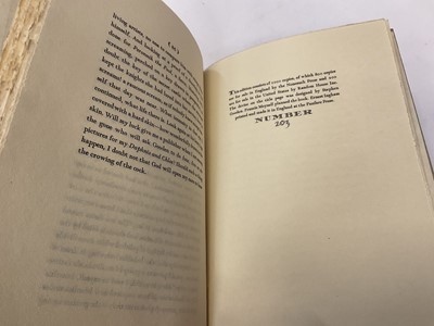 Lot 1755 - Private Press collection, including Geoffrey Keynes bibliography of William Hazlitt, Nonesuch 1931, numbered 633/750, together with George Moore - A Communication to my friends, Nonesuch 1933, numb...