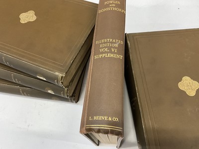 Lot 1745 - Rev. W W Fowler - The Coleoptera of the British Isles', 1887 - 1913, L. Reeve and Co. London, six volumes, original cloth binding