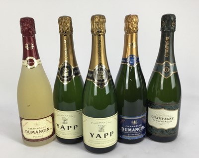 Lot 37 - Champagne - five bottles, various