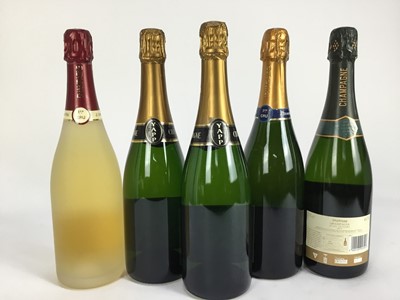 Lot 37 - Champagne - five bottles, various