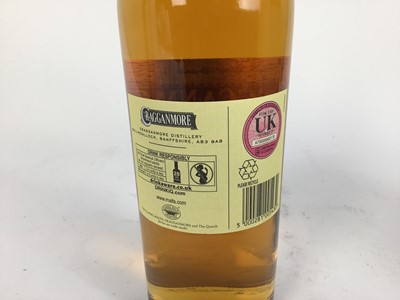 Lot 56 - Whisky - one bottle, Cragganmore 12 years old, in original card box