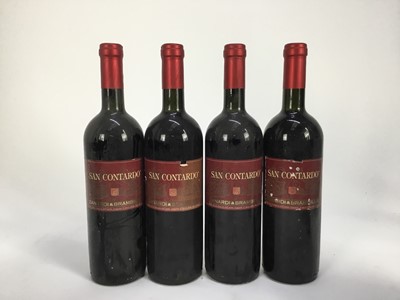Lot 50 - Wine - twelve bottles, Bonarda San Contardo 1994 (8) and Rosso di Montalcino 1998 (4)