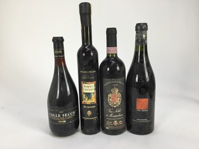 Lot 51 - Wine - twelve bottles, Italian reds to include Barolo, Barbaresco and others