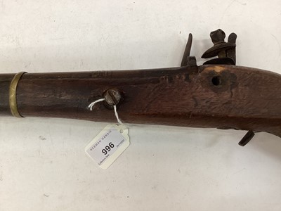 Lot 986 - 19th century sword stick, horse measuring stick and others (5)