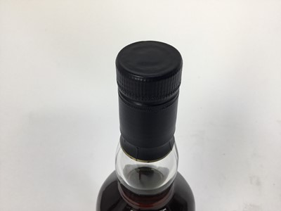 Lot 34 - Whisky - one bottle, The Macallan Single Highland Malt Scotch Whiskey, 70cl., 40%, numbered 2713/5000. Commemorating the 35th anniversary of Private Eye, cas no. 1580, bonded 1961