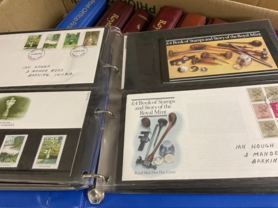 Lot 1460 - Stamps GB collection in Royal Mail Presentation pack albums including First Day Covers presentation packs, miniature sheets etc 1978-2016 period, covers are handwritten on early examples but later...