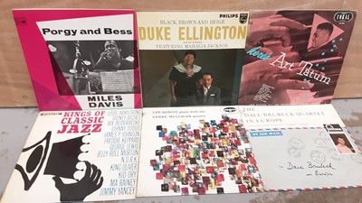 Lot 2244 - Selection of 1950' onwards Jazz records including Miles Davis, Charlie Parker, Ray Charles etc