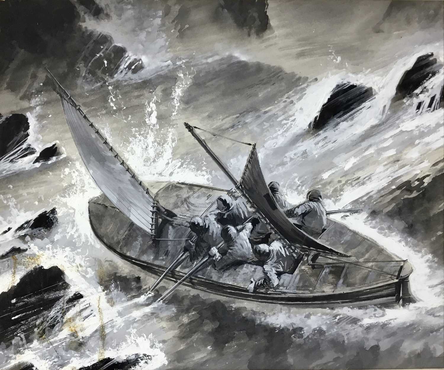 Lot 97 - Shackleton interest -20th century gouache of
