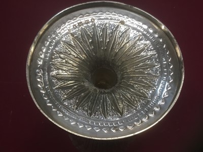 Lot 219 - Large Victorian silver goblet