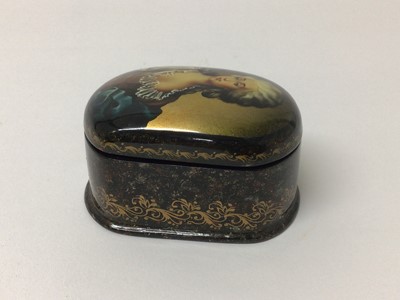 Lot 109 - Russian lacquered box