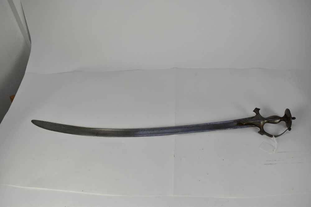 19th century Indian Tulwar sword with - auctions & price archive