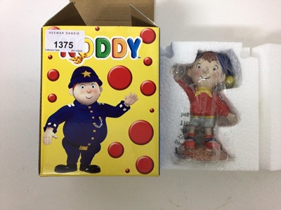 Lot 1375 - Three Royal Worcester character figures - Noddy, Big Ears and P.C Plod, all boxed