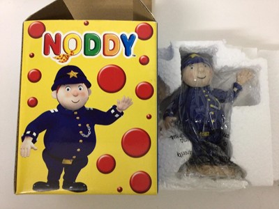 Lot 1375 - Three Royal Worcester character figures - Noddy, Big Ears and P.C Plod, all boxed