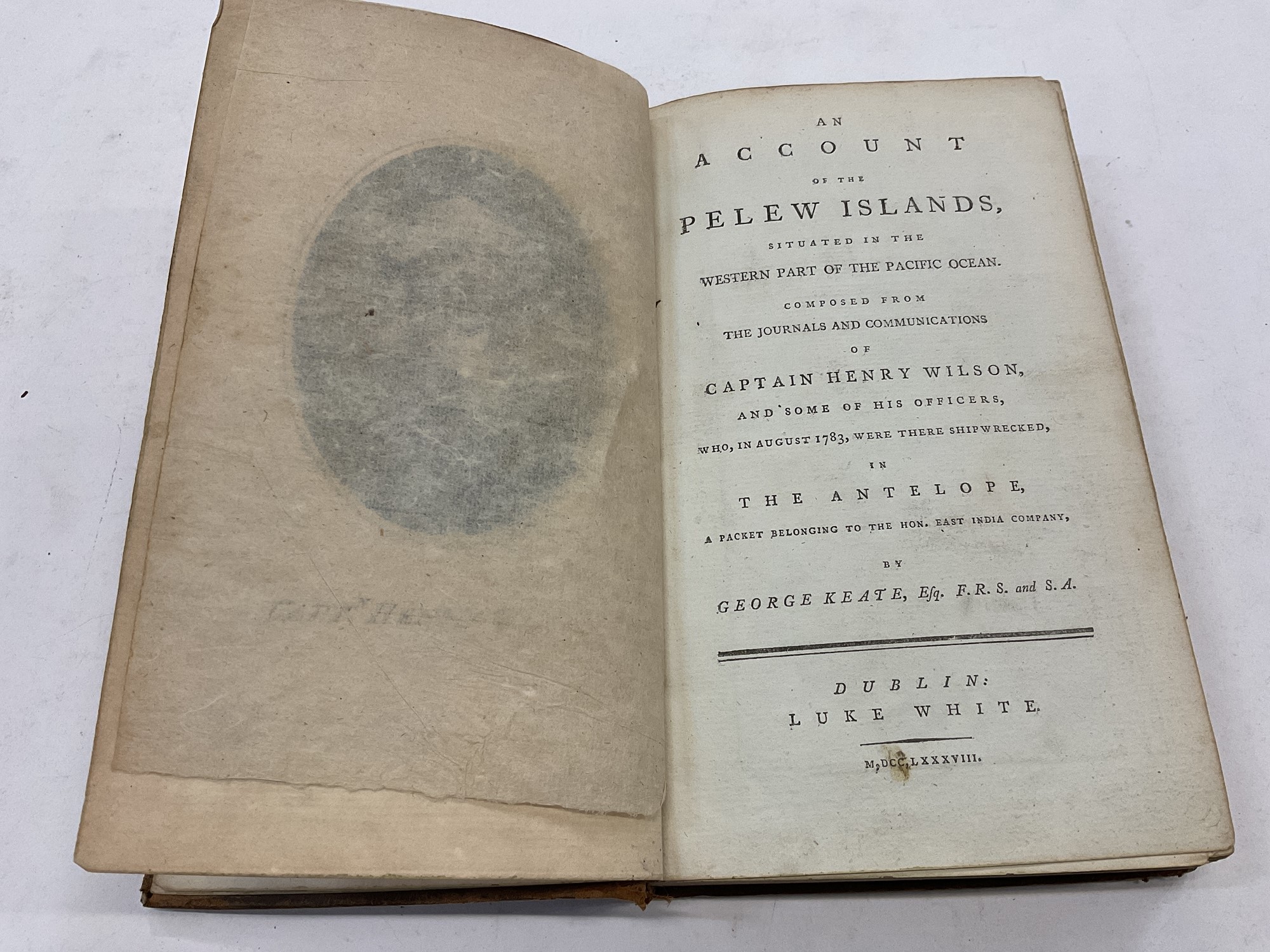 Lot 1786 - George Keate - An Account of the Pelew
