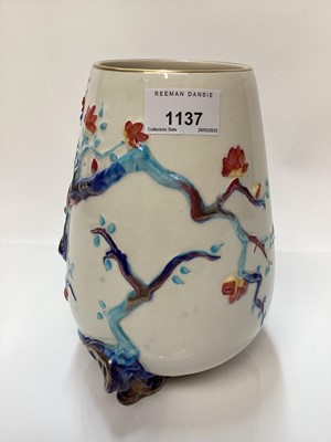 Lot 1137 - Clarice Cliff Indian Tree vase