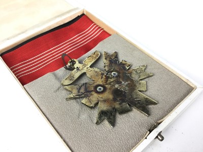 Lot 850 - Nazi German Olympic Games Decoration, First Class, in box.