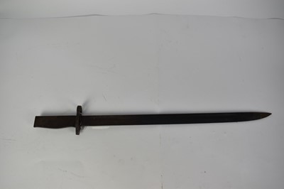 Lot 920 - Scarce First World War British 1907 Pattern un-finished bayonet awaiting drilling of handle and fitting of pommel