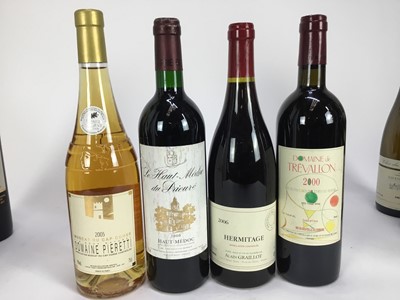 Lot 70 - Wine - twelve bottles, reds and whites various