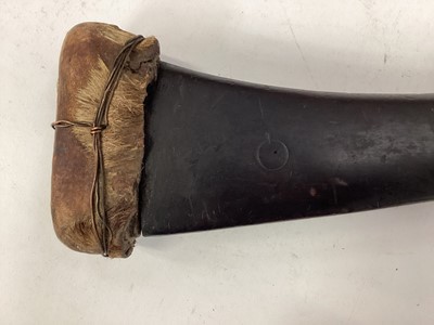 Lot 997 - 19th century Indian musket with Enfield lock dated 1878, V.R.I stamped stock with native decoration and alterations with decorative silver wire shoulder strap 142 cm