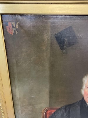 Lot 1059 - William Derby (British, 1786-1847) oil on canvas - portrait of James Scarlett, Esq., M.P