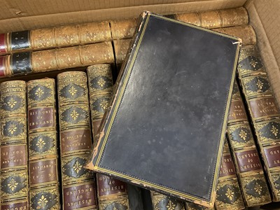 Lot 1672 - John Lingard - The History of England, fifth edition in 10 volumes, London, Charles Dolman 1849, 8vo, and various other decorative bindings. (2 boxes)