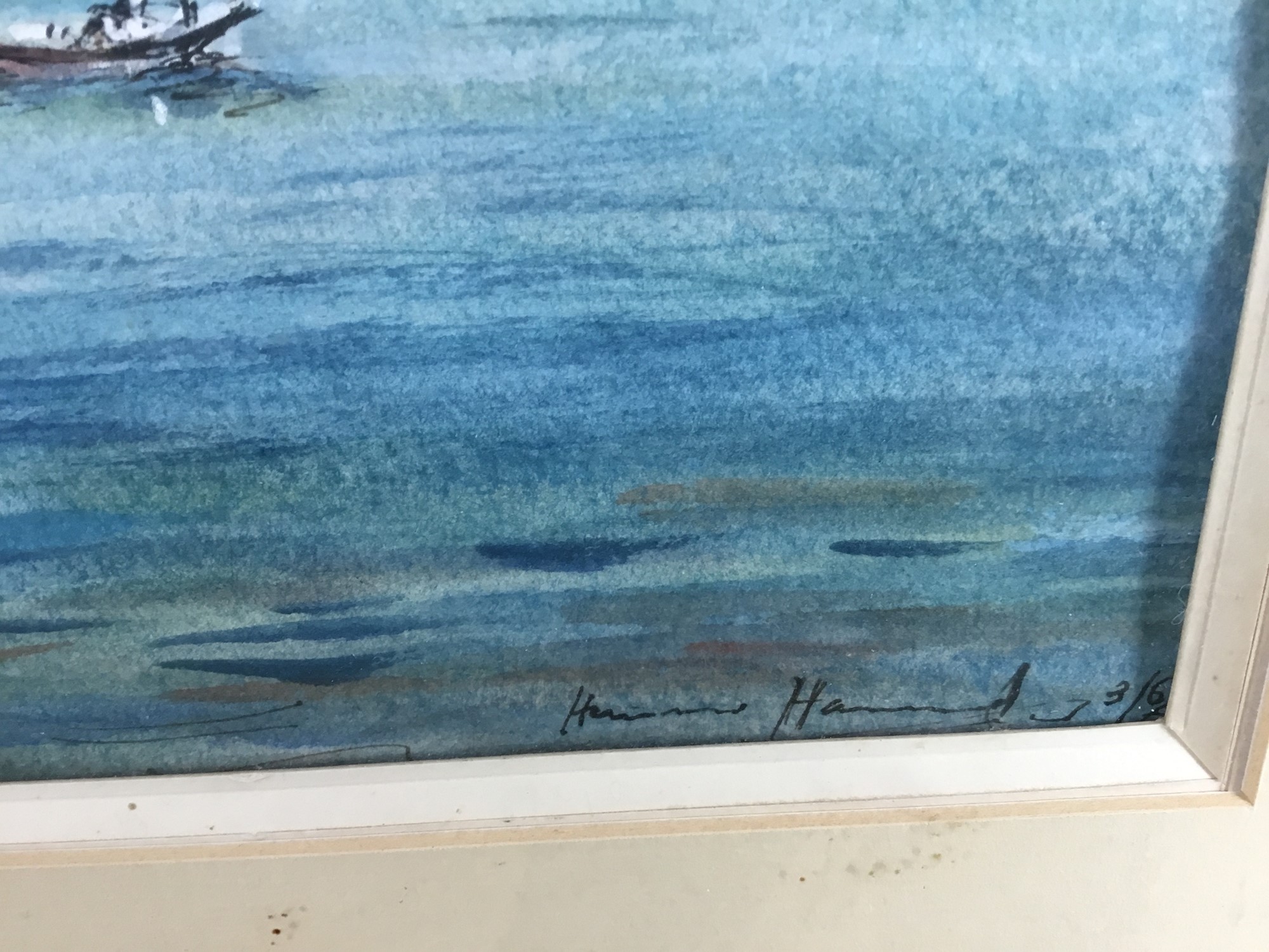 Lot 316 - Hermione Hammond (1910-2005) watercolour,