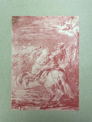 Lot 349 - Collection of fourteen early 20th century Italian Old Master type prints, unframed in a folio