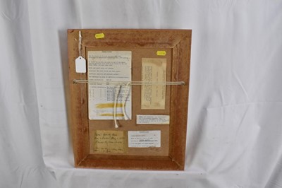 Lot 1124 - Horace Fisher (1861-1934) oil on board - portrait of a young girl, 'Dora', Dorothy Green, signed, labels verso, 34.5cm x 26cm, in glazed gilt frame