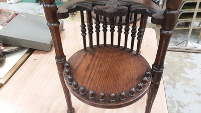 Lot 1113 - Arts and crafts drinks table