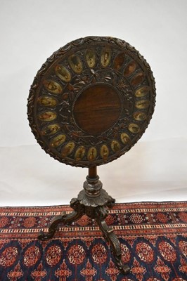 Lot 1412 - 19th century Tyrollean painted table